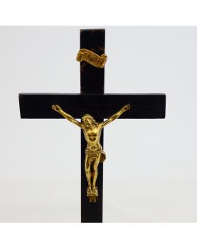 Blackened Wooden Crucifix