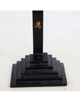 Blackened Wooden Crucifix