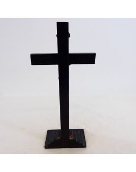 Blackened Wooden Crucifix