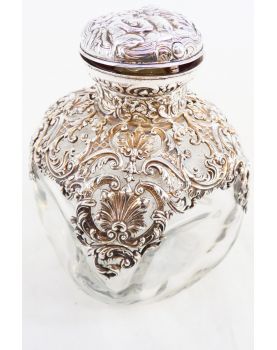 Tested Silver Rimmed Bottle