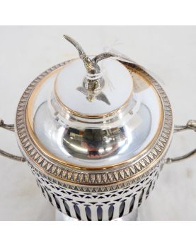19th Century Silver Plated Mustard Pot