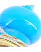Corps de Lampe à Pétrole Opaline Bleue
