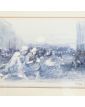 Monochrome Dawn in Benares Signed Michel CLOS