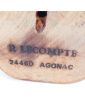 Lampe de Bureau en Bois D.OLIVIER Estampillée Richard LECOMPTE