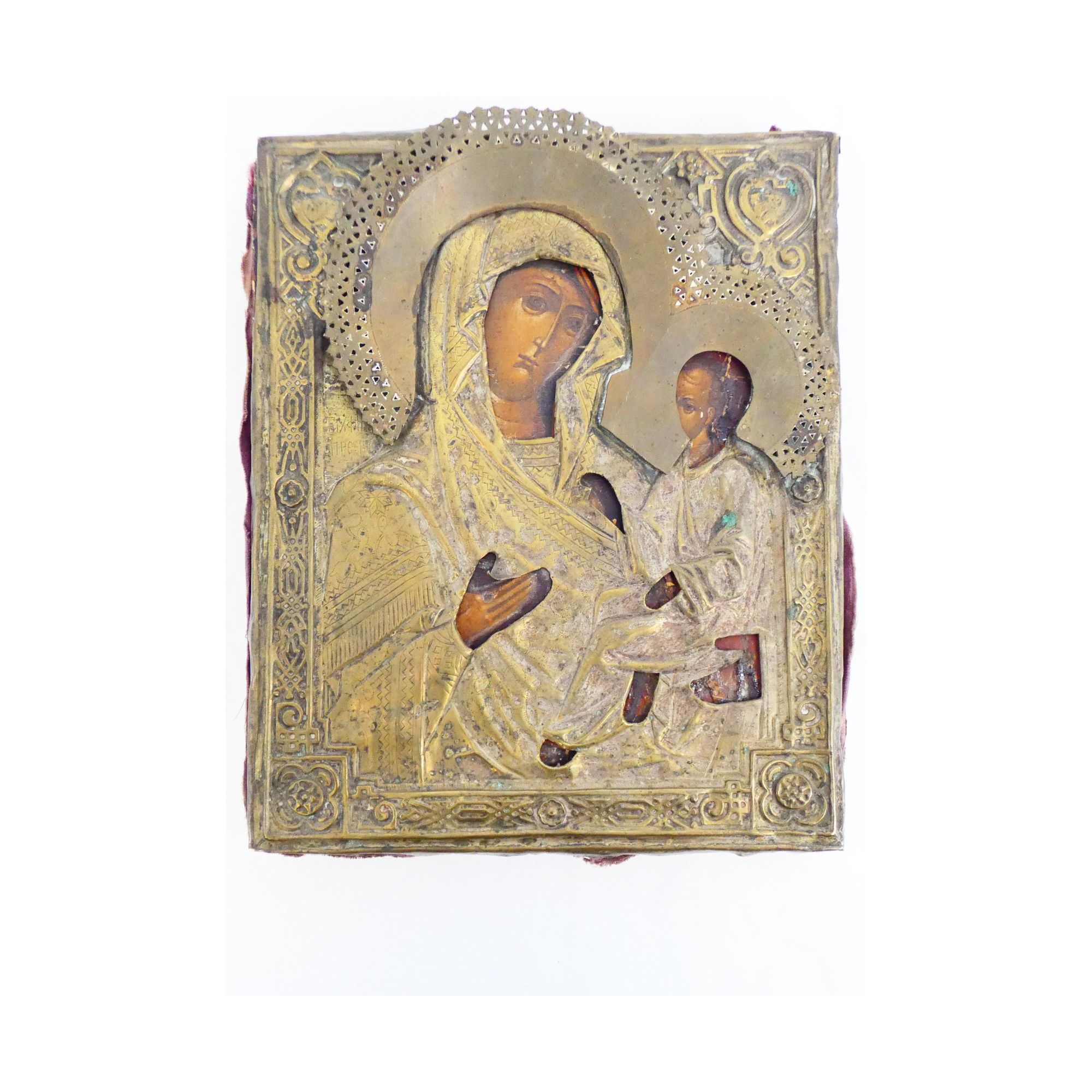 Icône de la Vierge de Dieu Icône de la Vierge de Dieu