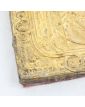 19th Century Icon of Saint Nicholas in Repoussé Brass