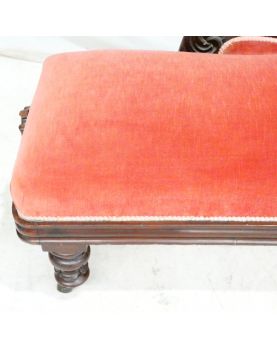 Pink Upholstered Daybed
