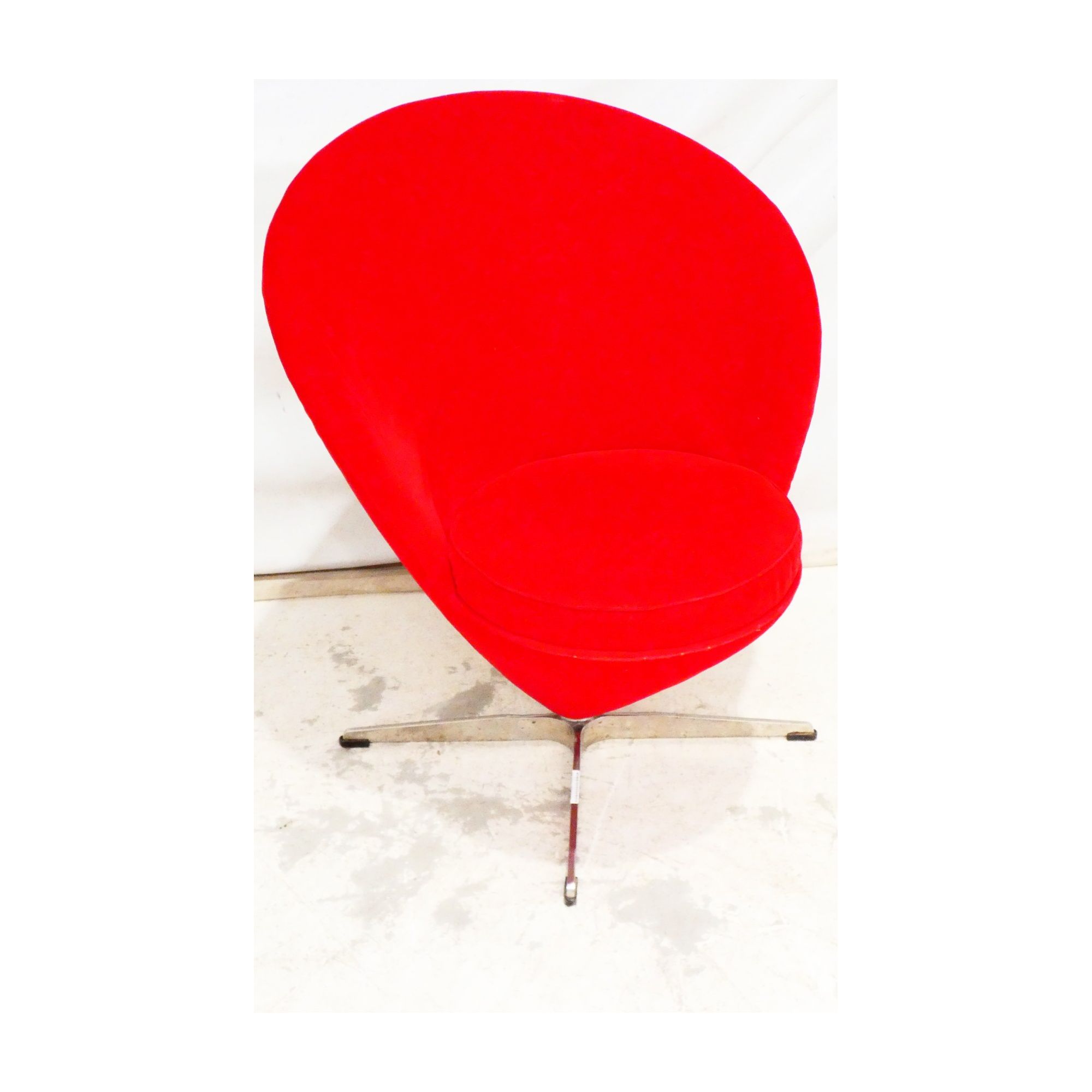Fauteuil VERNER PANTON Réédition Années 80 Fauteuil VERNER PANTON Réédition Années 80