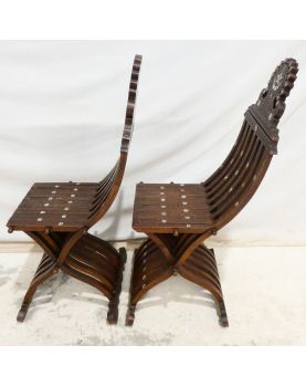 Paire de Chaises Syrienne