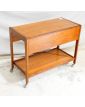 Desserte Gateleg 1 Tiroir Style Scandinave