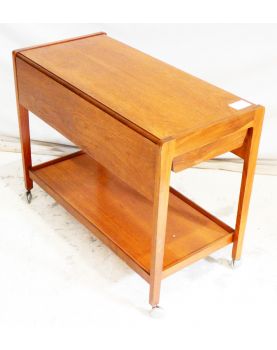 Desserte Gateleg 1 Tiroir Style Scandinave