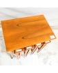 Desserte avec 4 Petites Table Gateleg Style Scandinave