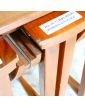Desserte avec 4 Petites Table Gateleg Style Scandinave