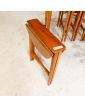 Desserte avec 4 Petites Table Gateleg Style Scandinave