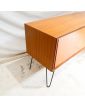 GPLAN Sideboard with 2 Sliding Doors and Metal Legs
