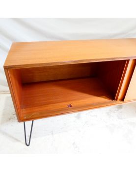 GPLAN Sideboard with 2 Sliding Doors and Metal Legs