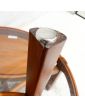 NATHAN Table Basse Ronde Dessus Verre et 3 Tables Gigognes