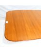 GPLAN Table Rectangulaire aux Coins Arrondis avec 1 Allonge Portefeuille