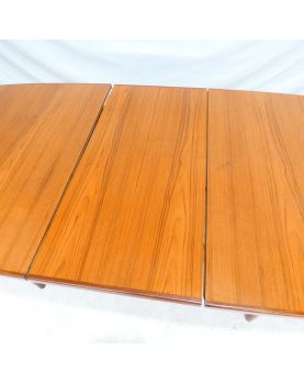 GPLAN Table Rectangulaire aux Coins Arrondis avec 1 Allonge Portefeuille
