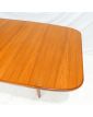 GPLAN Table Rectangulaire aux Coins Arrondis avec 1 Allonge Portefeuille