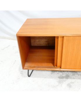 GPLAN Low Cabinet 2 Sliding Doors with Metal Feet