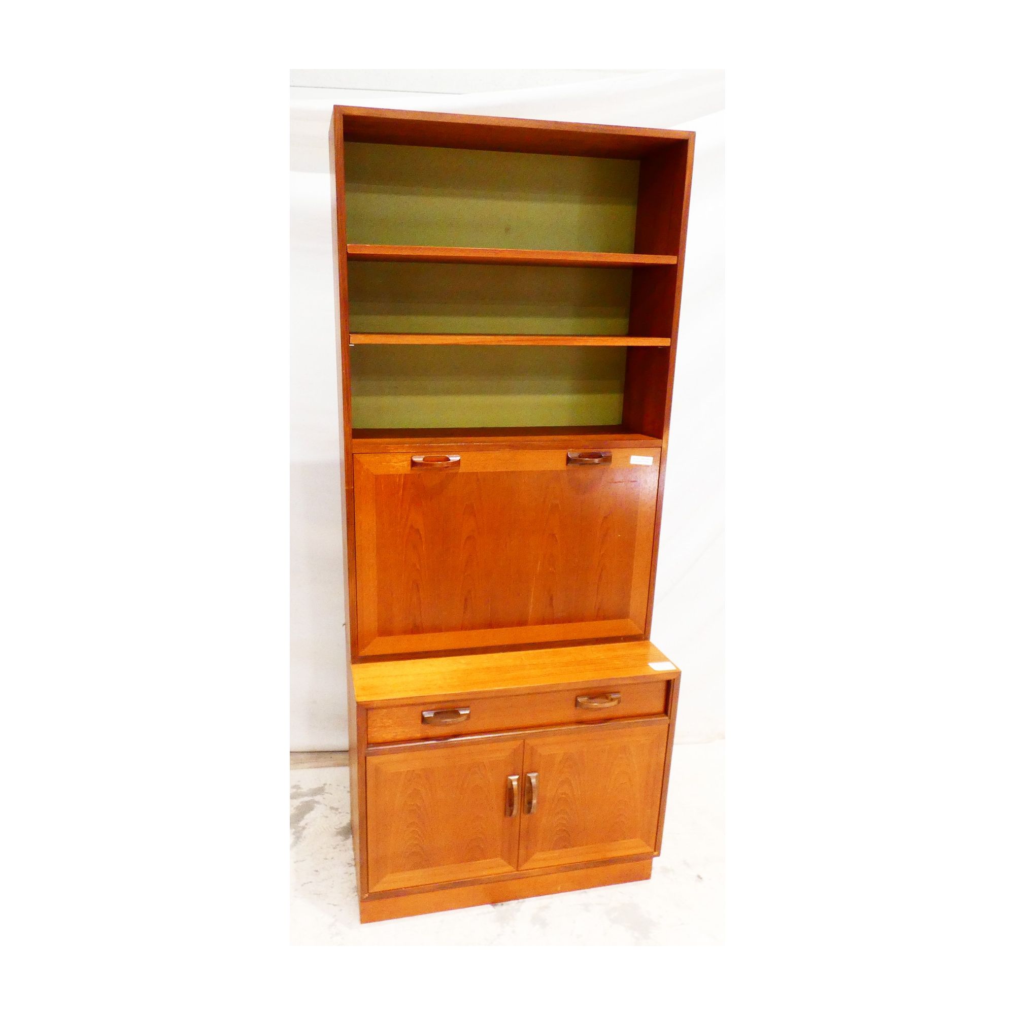 GPLAN Bookcase 2 Doors 1 Drawer 1 Drop Leaf GPLAN Bookcase 2 Doors 1 Drawer 1 Drop Leaf