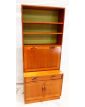 GPLAN Bookcase 2 Doors 1 Drawer 1 Drop Leaf