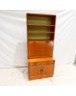 GPLAN Bookcase 2 Doors 1 Drawer 1 Drop Leaf