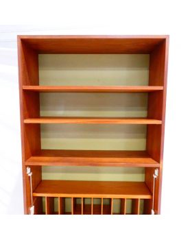 GPLAN Bookcase 2 Doors 1 Drawer 1 Drop Leaf