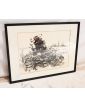 Tank Wreck at Colleville Signed Lh. LEMIRRE