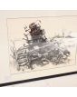 Tank Wreck at Colleville Signed Lh. LEMIRRE