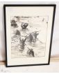 Regrouping of Paras in Diluted Ink Signed Lh. LEMIRRE