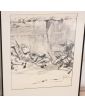 The Wall of Omaha in Diluted Ink Signed Lh. LEMIRRE