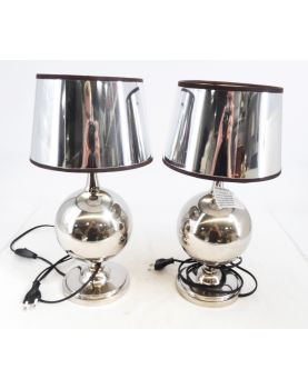 Paire de Lampes Design Années 70 par Ph. BARBIER