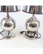 Paire de Lampes Design Années 70 par Ph. BARBIER