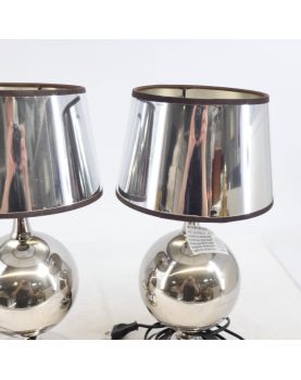Paire de Lampes Design Années 70 par Ph. BARBIER