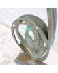 Modern Bronze Sculpture Representing an Equine on a Marble Base