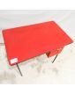 Petit Bureau Rouge avec 3 Tiroirs