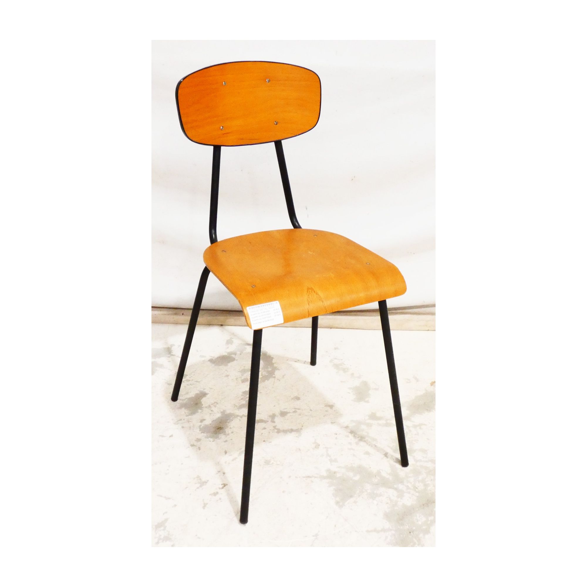 Chaise pour Enfant en Métal Noir Chaise pour Enfant en Métal Noir