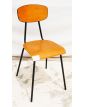 Chaise pour Enfant en Métal Noir