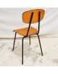 Chaise pour Enfant en Métal Noir