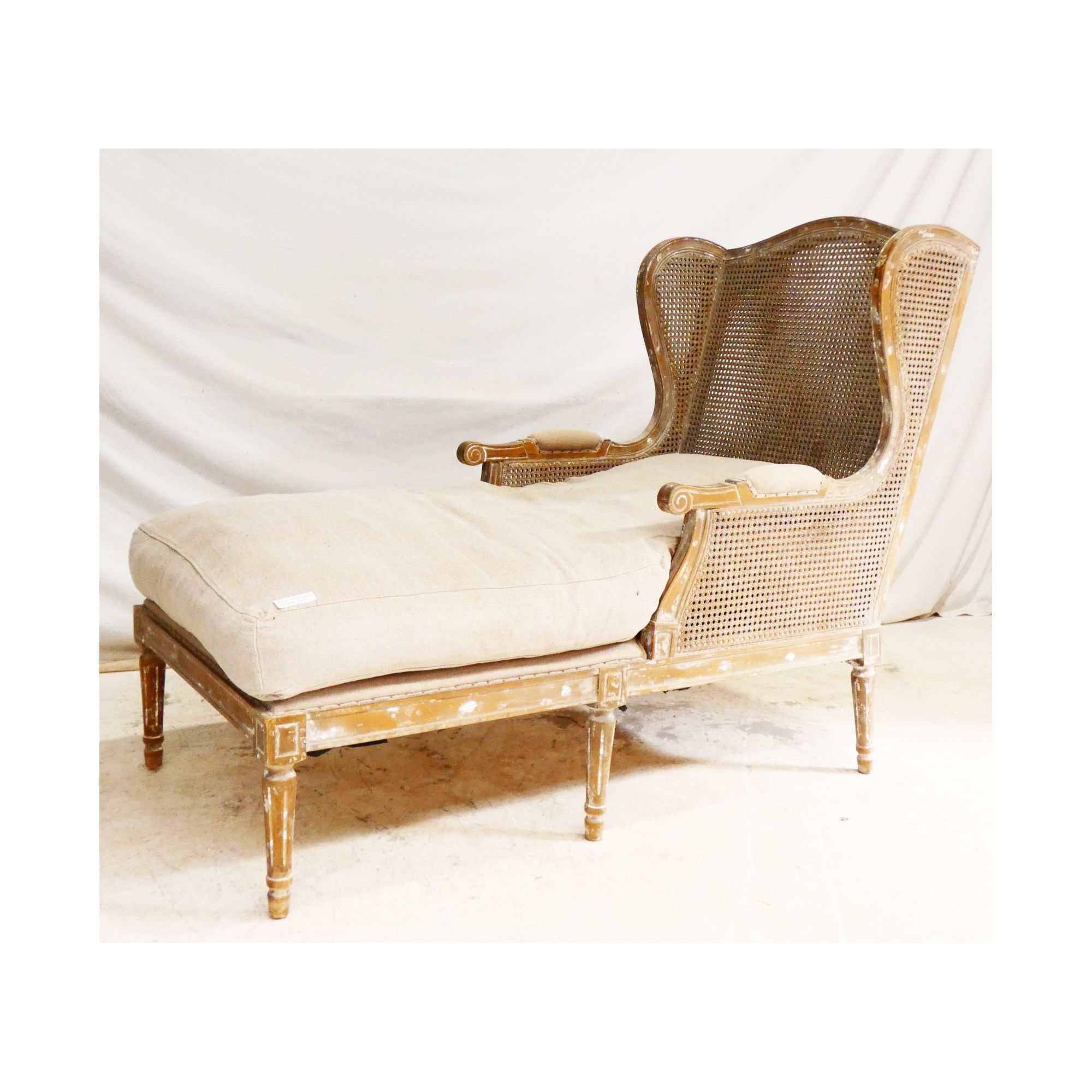 Méridienne Cannée Style Louis XVI Méridienne Cannée Style Louis XVI