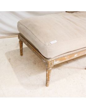 Méridienne Cannée Style Louis XVI