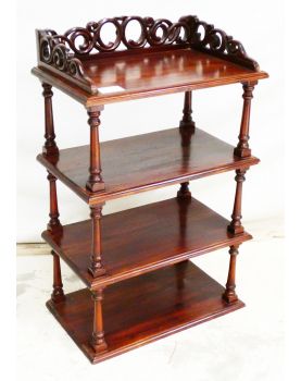 Small 4-Tier Music Cabinet