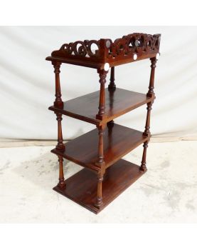 Small 4-Tier Music Cabinet