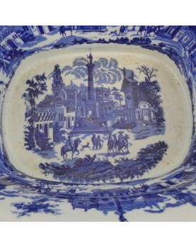 Large English Earthenware Basin
