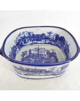 Large English Earthenware Basin