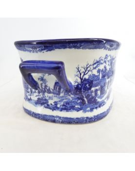 Large English Earthenware Basin