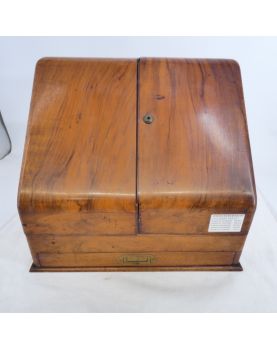 Petit Cabinet Porte Lettres en Acajou XIXe Siècles