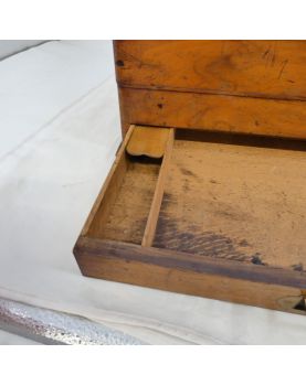 Petit Cabinet Porte Lettres en Acajou XIXe Siècles